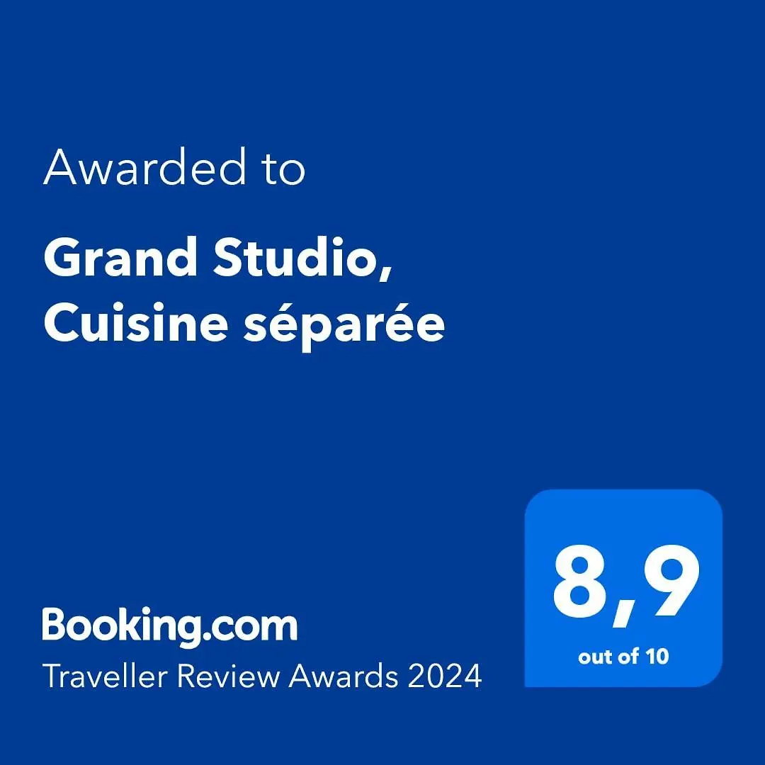 Grand Studio, Parking Prive, Cuisine Separee Cannes Apartment