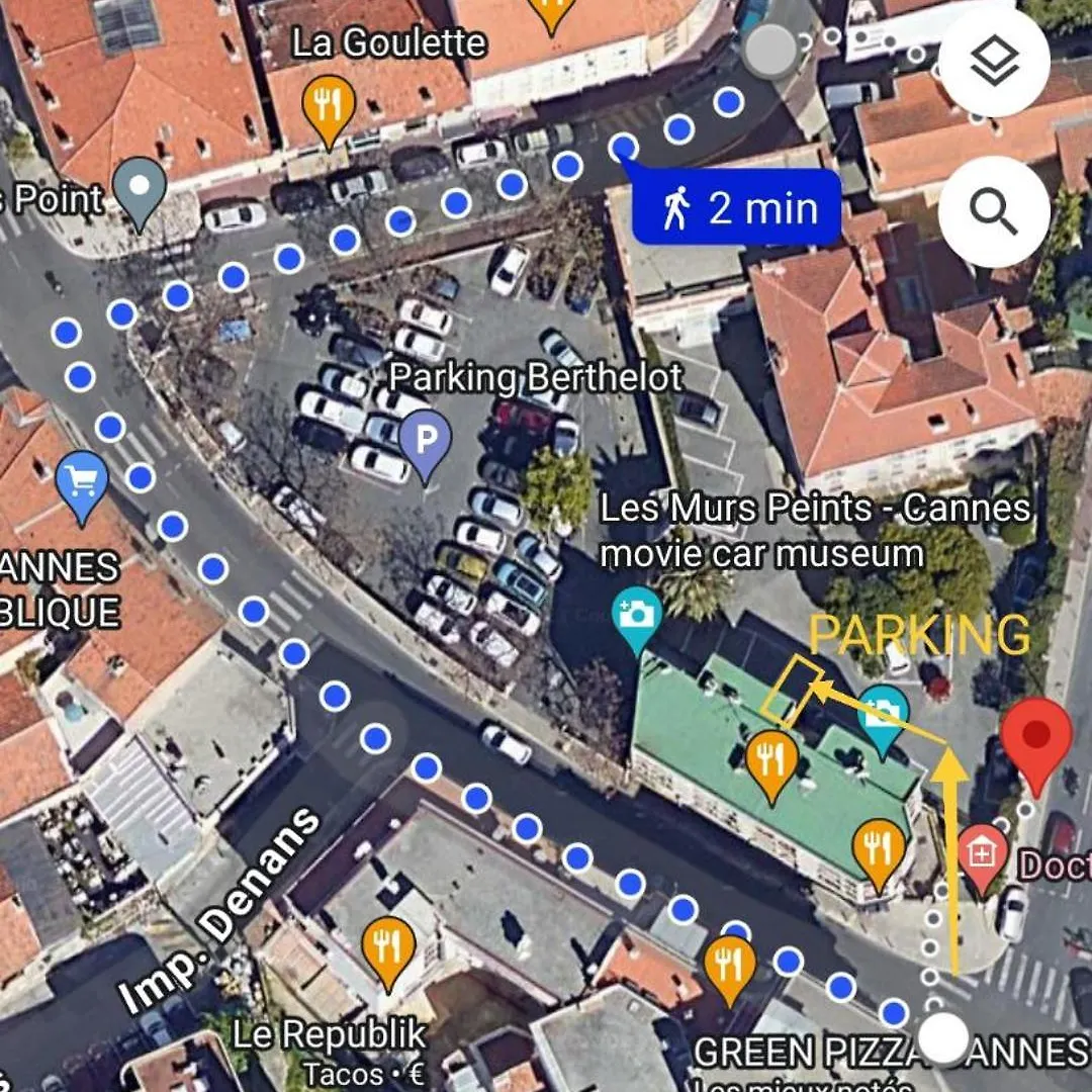 Grand Studio, Parking Prive, Cuisine Separee Cannes